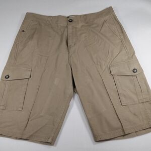 LRG Lifted Research Group Khaki Cargo Shorts  Men’s Size 36